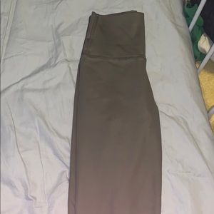 Metallic leggings